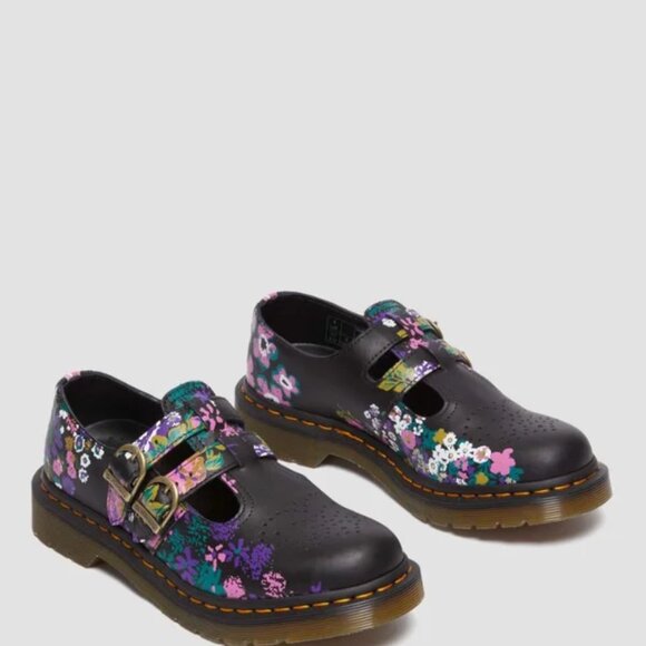Dr. Martens 8065 Mary Jane Vintage Floral Leather Shoes 31187038 Women's Size 10 - Picture 11 of 15